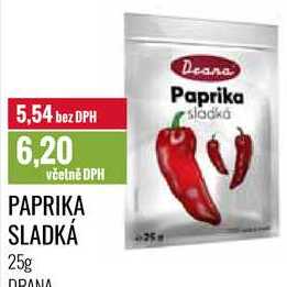 PAPRIKA SLADKÁ 25g 