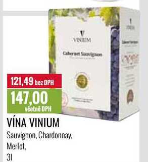 VÍNA VINIUM 3l