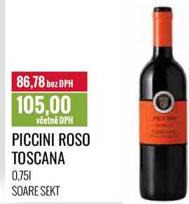 PICCINI ROSO TOSCANA 0,75l