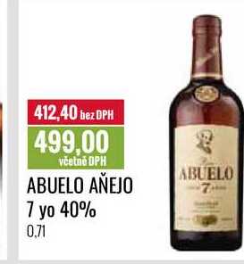 ABUELO AÑEJO 7 yo 40% 0,7l
