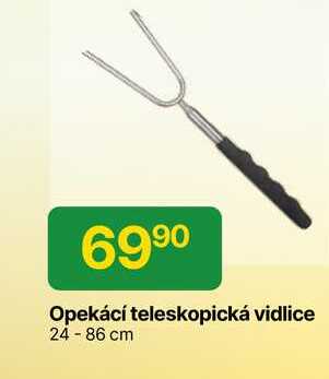 Opekácí teleskopická vidlice 24 - 86 cm 