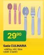 Sada CULINARIA vidlička, nůž, lžíce