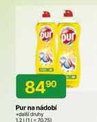Pur Prostředek na nádobí, vybrné druhy 1,2l