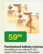Punčochové kalhoty s lycrou černá tělová, mix velkosti S,M,L