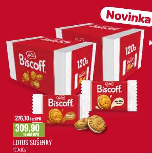 LOTUS SUŠENKY 120x10g 