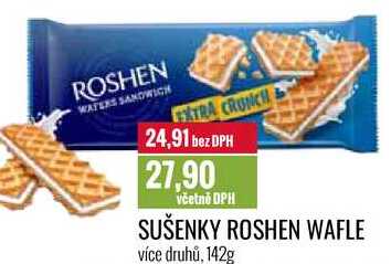 SUŠENKY ROSHEN WAFLE 142g 