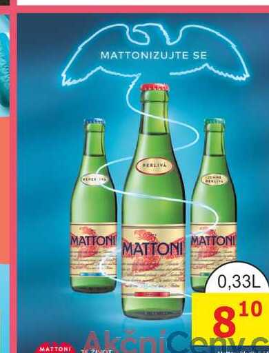 MATTONI 0,33L