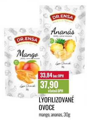 LYOFILIZOVANÉ OVOCE 30g 