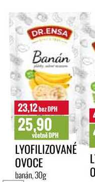 LYOFILIZOVANÉ OVOCE 30g