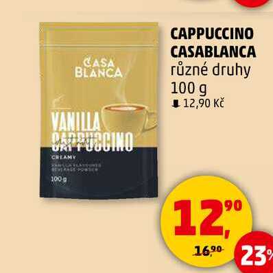 CAPPUCCINO CASABLANCA různé druhy, 100 g  