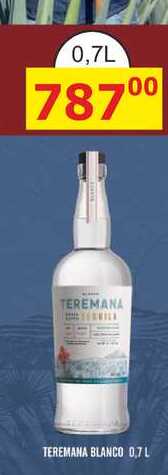 Teremana Tequila Blanco 0,7l 40%