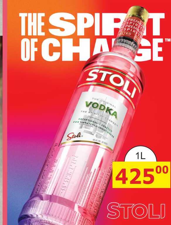 Stoli vodka 1l 40%