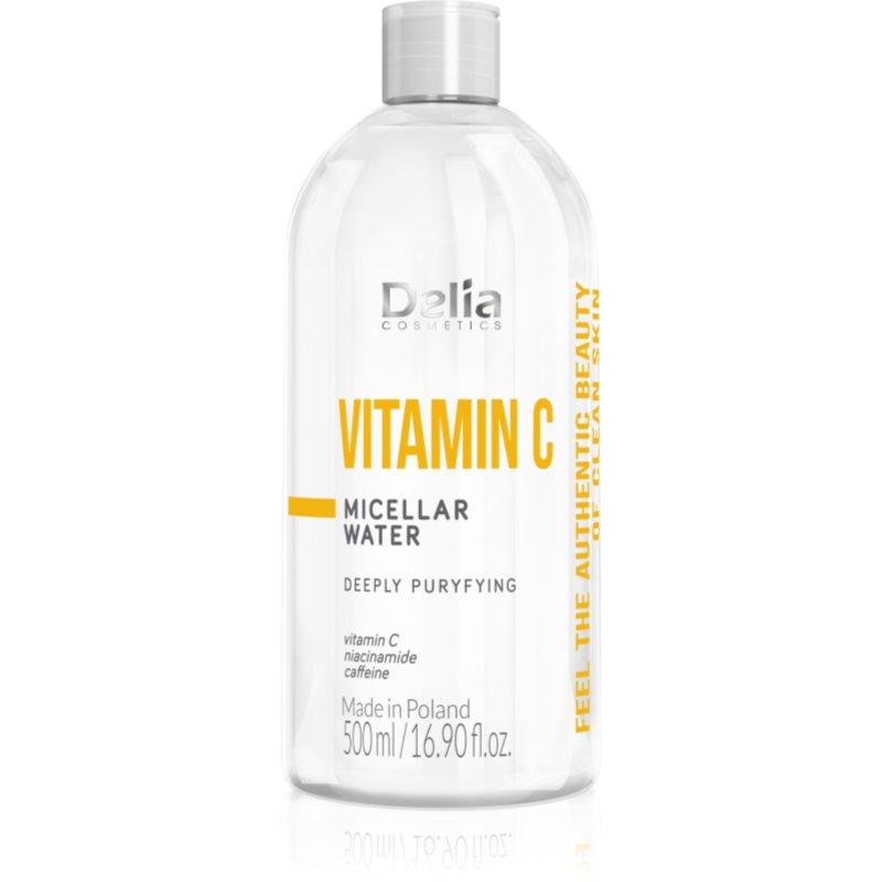 Delia Cosmetics Authentic Beauty Vitamin C čisticí micelární voda s vitaminem C 500 ml