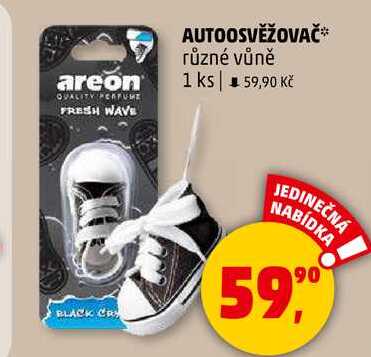 AUTOOSVĚŽOVAČ různé vůně, 1 ks 