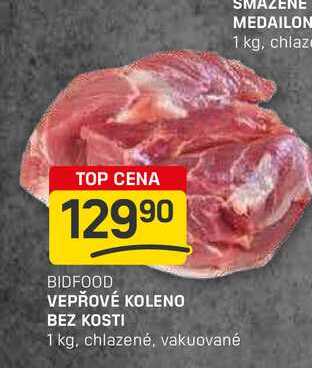 VEPŘOVÉ KOLENO BEZ KOSTI 1 kg, chlazené