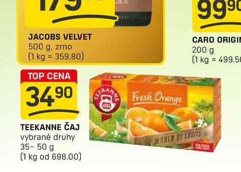 TEEKANNE ČAJ vybrané druhy 35-50 g 