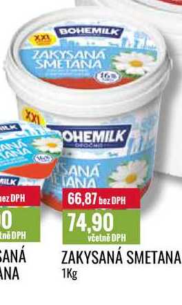 ZAKYSANÁ SMETANA 1Kg 