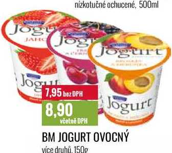 BM JOGURT OVOCNÝ 150g