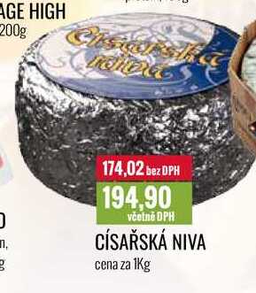 CÍSAŘSKÁ NIVA cena za 1Kg 