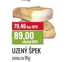 UZENÝ ŠPEK cena za 1Kg 