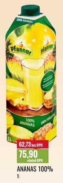 ANANAS 100% 1l 