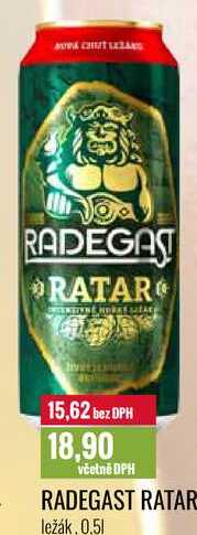 RADEGAST RATAR 0,5l
