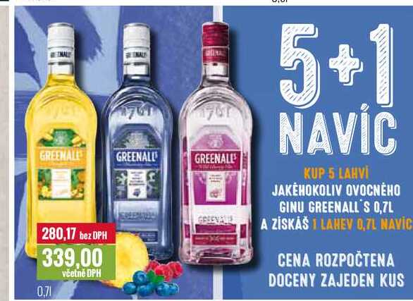 GREENALL'S 0,7l
