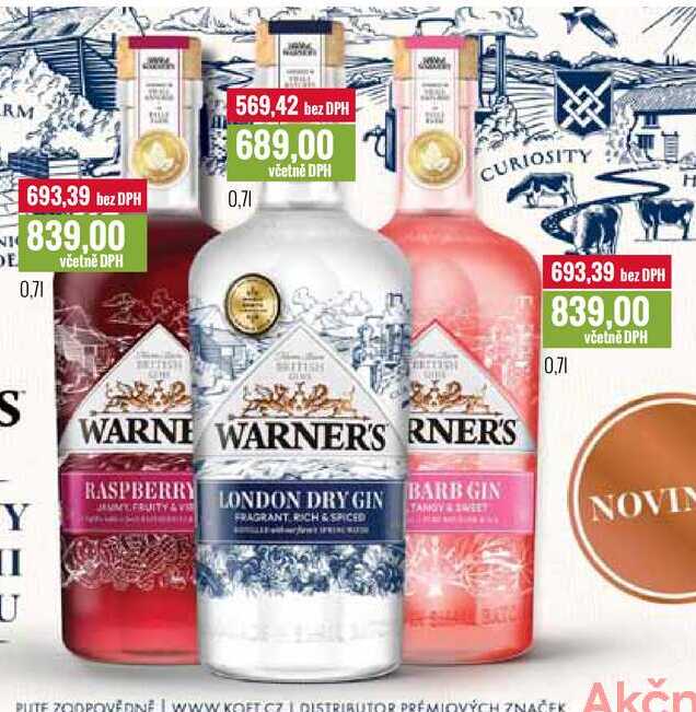 WARNER'S 0,7l