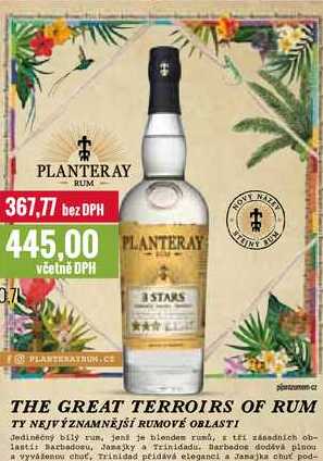PLANTERAY RUM 0,7l