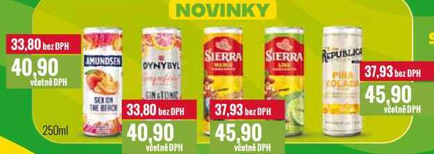 MÍCHANÉ DRINKY 250ml