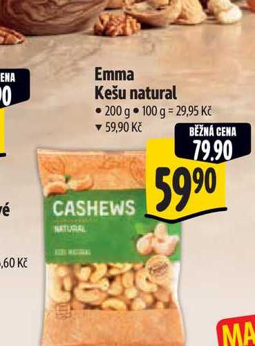   Emma Kešu natural 200 g 
