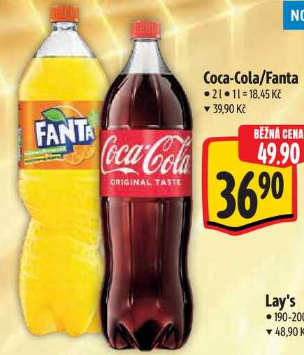 Coca-Cola/Fanta, 2 l