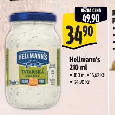   Hellmann's 210 ml  