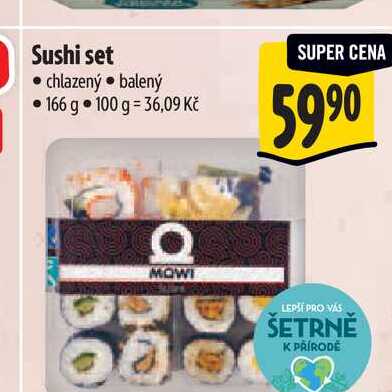 Sushi set 166 g