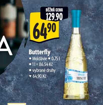   Butterfly 0,75 l