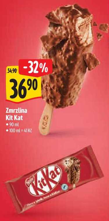 Zmrzlina Kit Kat, 90 ml