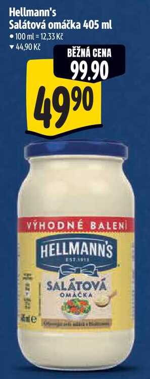 Hellmann's Salátová omáčka, 405 ml 