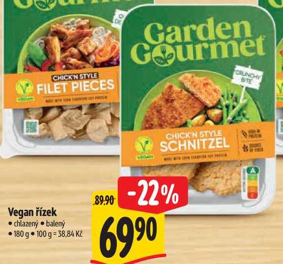 Vegan řízek, 180 g