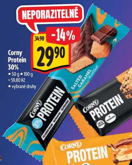 Corny Protein 30%, 50 g