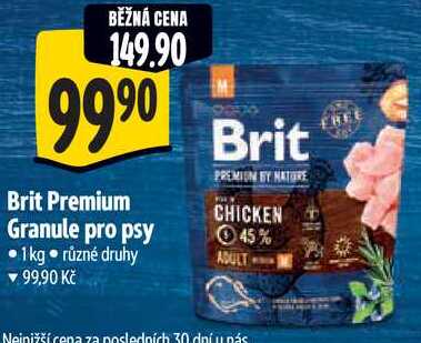 Brit Premium Granule pro psy, 1 kg