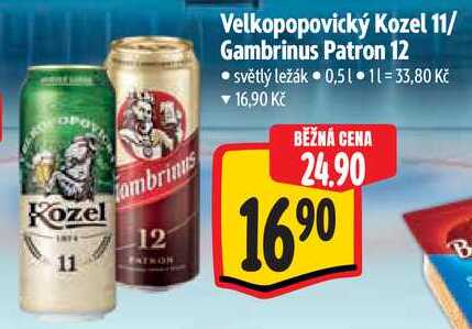 Gambrinus Patron 12, 0,5 l