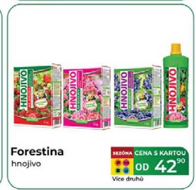Forestina hnojivo 
