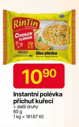 Rintin Instantní polévka 60 g
