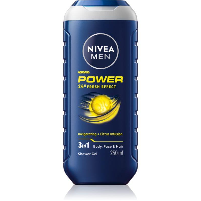 NIVEA MEN Power sprchový gel 250 ml