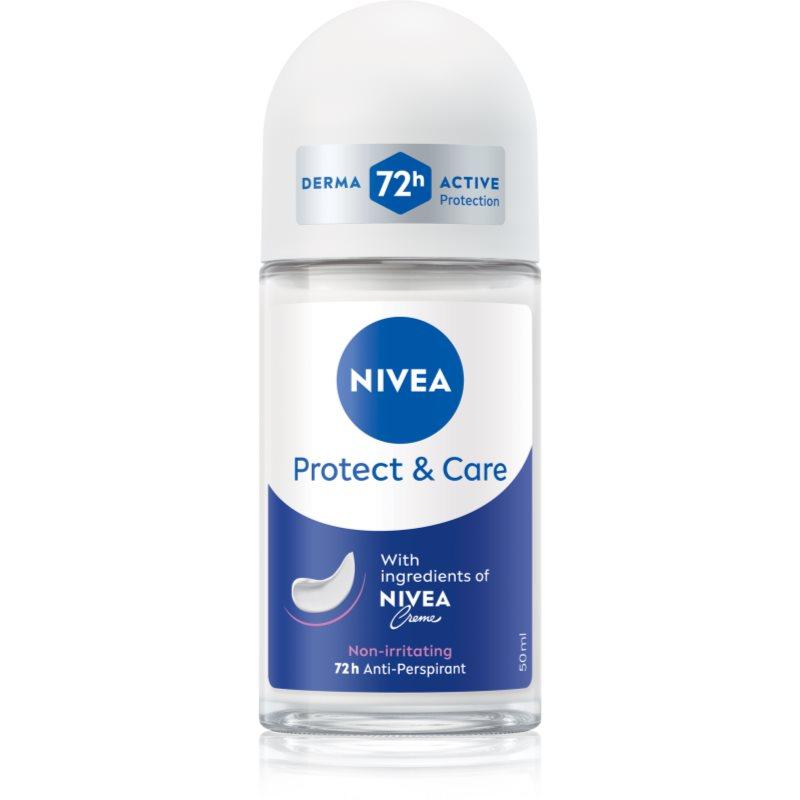 Nivea Protect & Care kuličkový antiperspirant pro ženy 50 ml