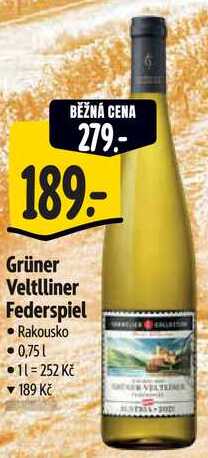 Grüner Veltlliner Federspiel, 0,75 l