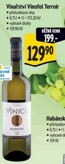 Vinařství Vinofol Terroir, 0,75 l