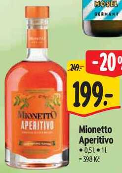Mionetto Aperitivo, 0,5 l