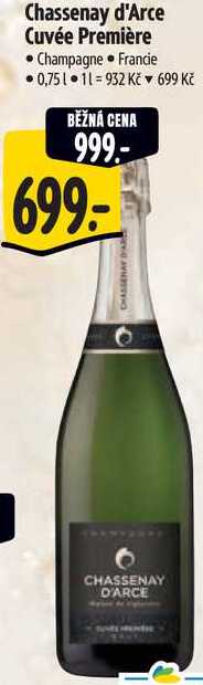 Chassenay d'Arce Cuvée Première, 0,75 l