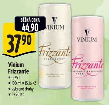 Vinium Frizzante, 0,25 l